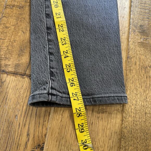 Madewell The Perfect Vintage Jean Womens 27 Black Gray Denim 27.5” Inseam - Picture 5 of 8